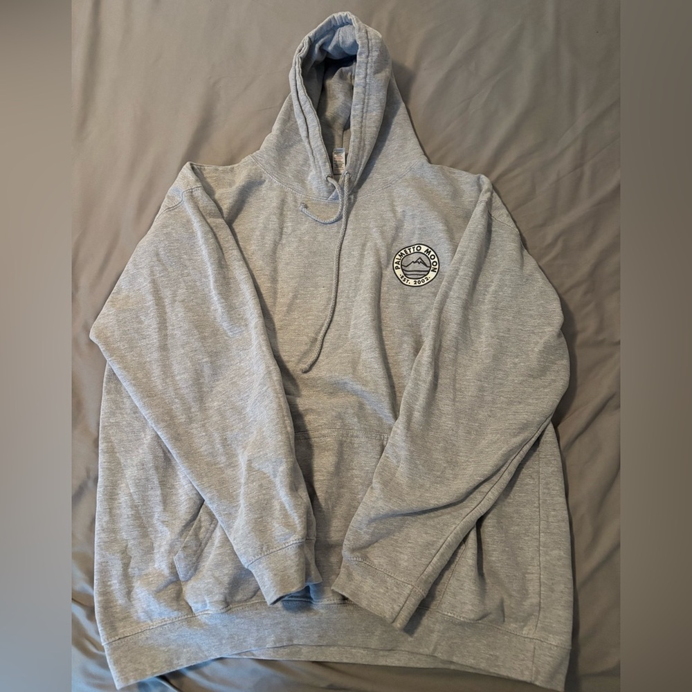 Gray Palmetto Moon Hoodie